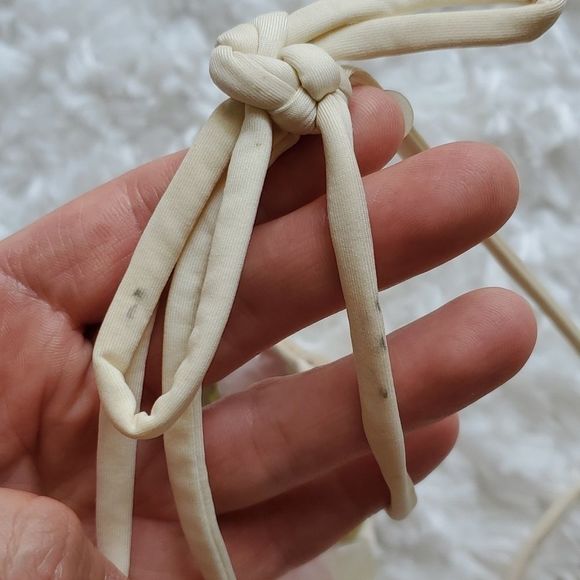 Vintage Victoria’s Secret Stone embellishment jeweled triangle bikini top S - Picture 9 of 9